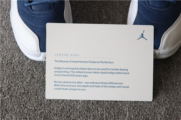 Authentic Nike Air Jordan 12 Retro Indigo