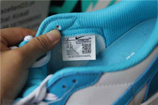 Nike Air Jordan 1 UNC Power Blue Low
