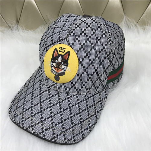 Gucci baseball cap with box full package size for couples 121