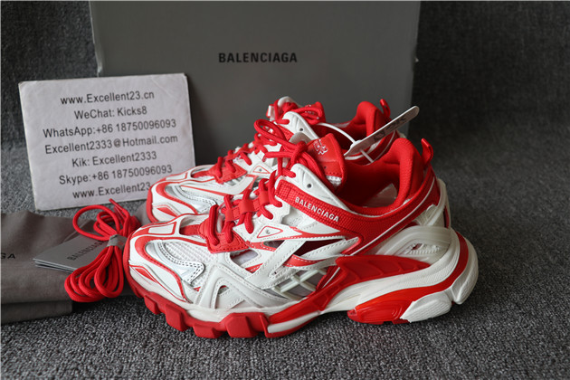 Balenciaga Track 4.0 White Red