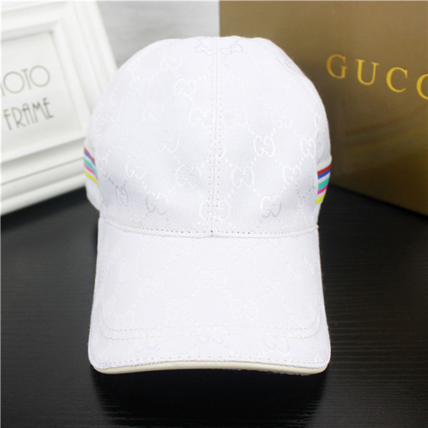 Gucci baseball cap with box full package size for couples 256