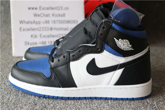 GS Nike Air Jordan 1 Retro Royal Toe