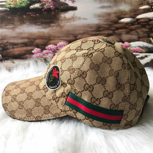 Gucci baseball cap with box full package size for couples 007