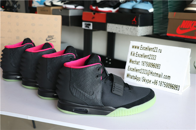Authentic Nike Air Yeezy 2 NRG Kanye Black