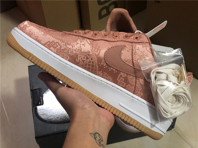 Clot x Nike Air Force 1 Low Pink