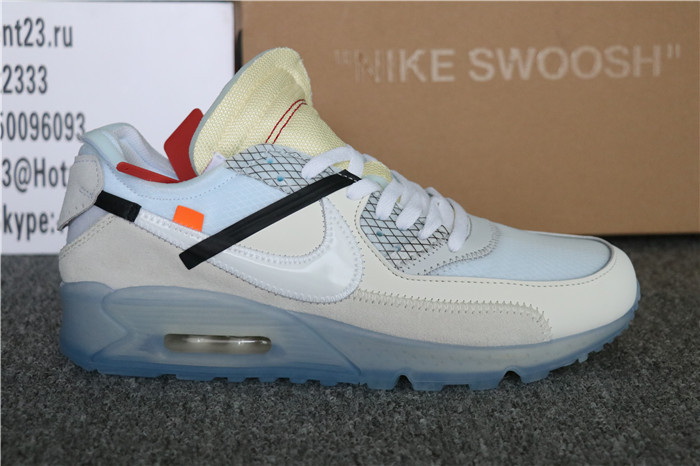 Authentic Off White X Nike Air Max 90 GS