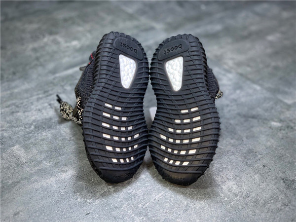 Kids Adidas Yeezy Boost 350 v2 Black Static