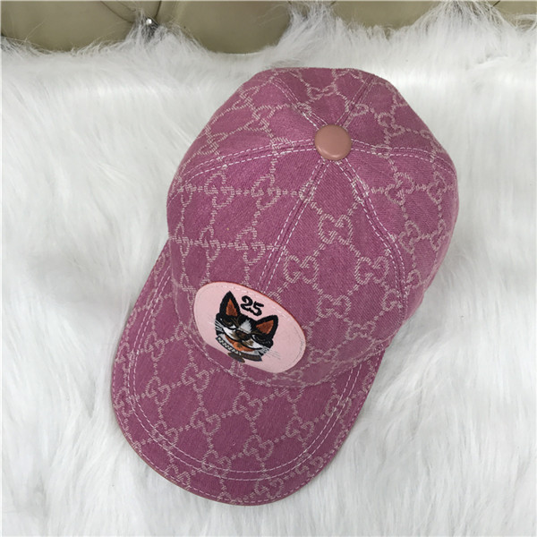 Gucci baseball cap with box full package size for couples 124