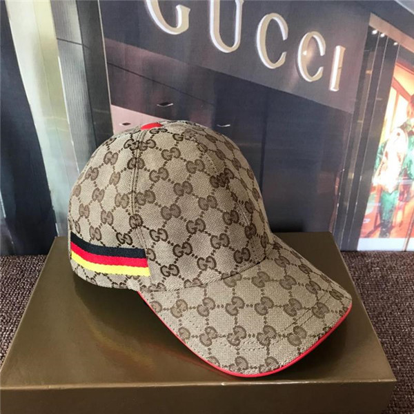 Gucci baseball cap with box full package size for couples 086