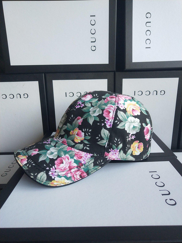Gucci baseball cap with box full package size for couples 074