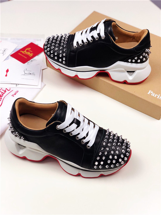 Chirstian Louboutin CL Low Rivet Casual Shoes 049