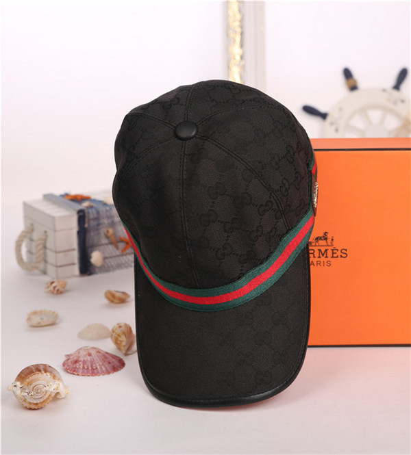Gucci baseball cap with box full package size for couples 215