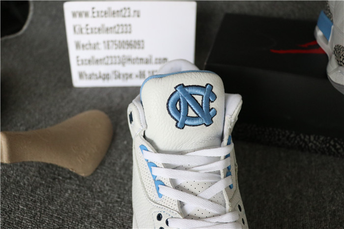 Authentic Nike Air Jordan 3 Retro UNC