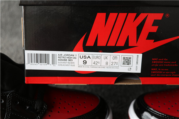 Nike Air Jordan 1 Retro Panted Bred