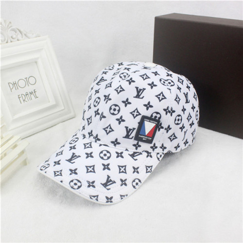 Louis Vuitton Baseball Cap With Box Full Package Size For Couples 021