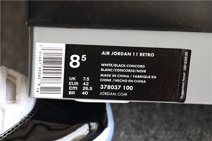 45 Nike Air Jordan 11 Retro Concord 2018