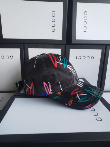 Gucci baseball cap with box full package size for couples 061