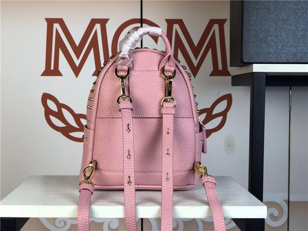 MCM Backpack 48k Rivet Size17-21-9cm 005