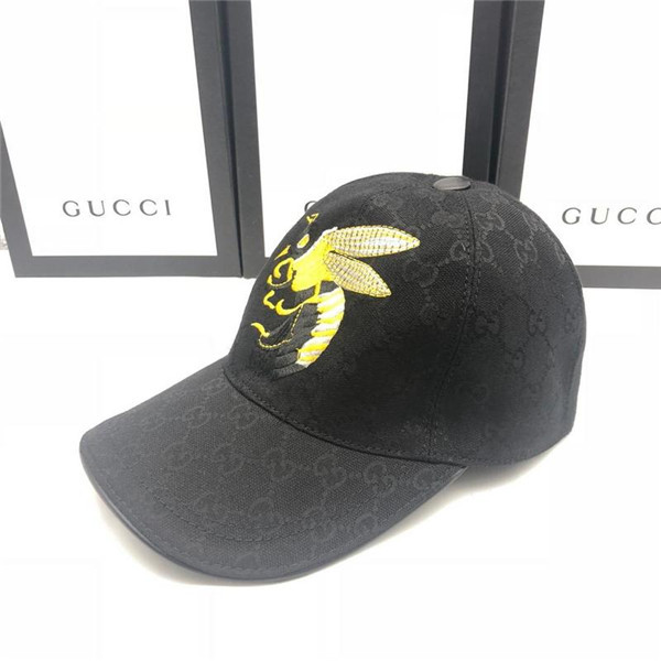Gucci baseball cap with box full package size for couples 039