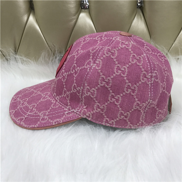 Gucci baseball cap with box full package size for couples 123