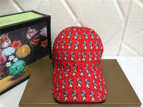 Gucci baseball cap with box full package size for couples 006