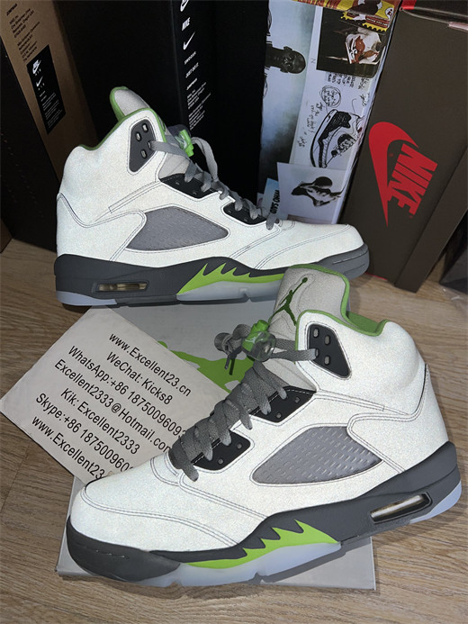 Nike Air Jordan 5 Retro Green Bean