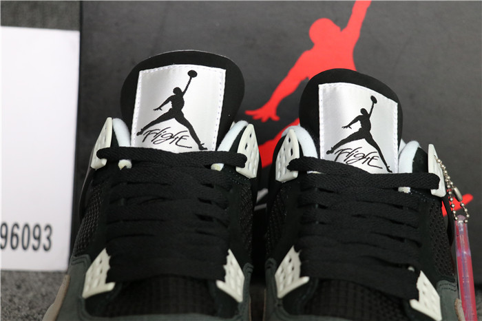 Authentic Nike Air Jordan 4 Retro Fear Pack