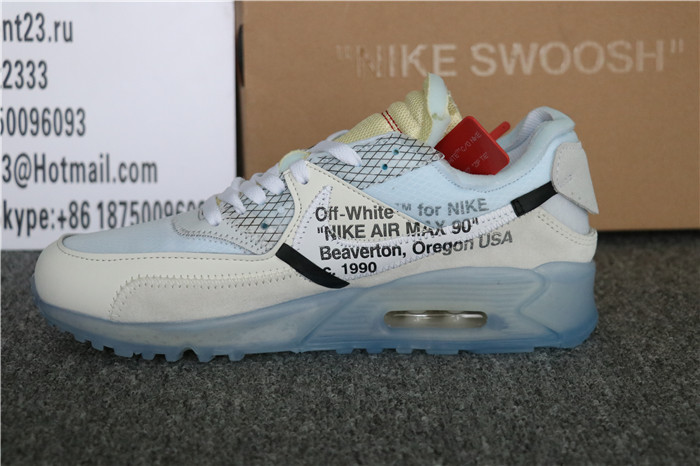 Authentic Off White X Nike Air Max 90