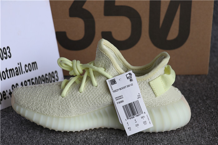 Authentic Yeezy Boost 350 V2 Ice Yellow