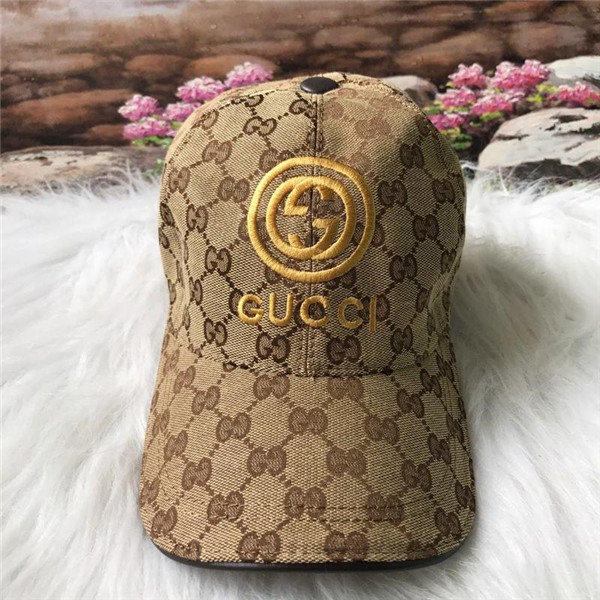 Gucci baseball cap with box full package size for couples 017