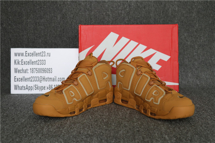 Authentic Nike Air More Uptempo Wheat