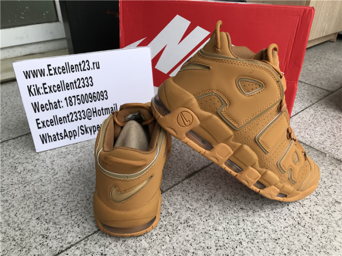 Authentic Nike Air More Uptempo Wheat