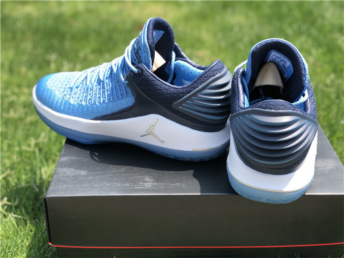 Authentic Nike Air Jordan 32 Low Blue And Black