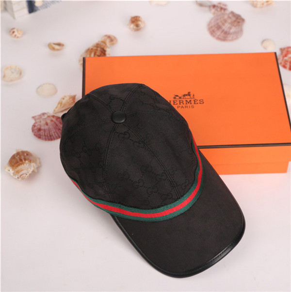 Gucci baseball cap with box full package size for couples 215