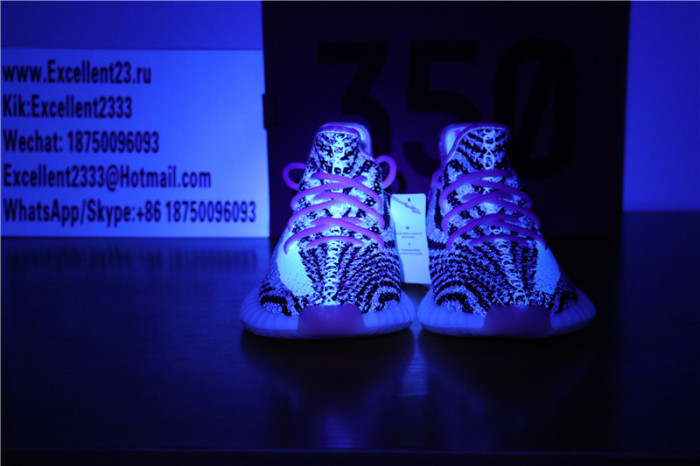 Authentic Adidas Yeezy Boost 350 V2 GS Zebra