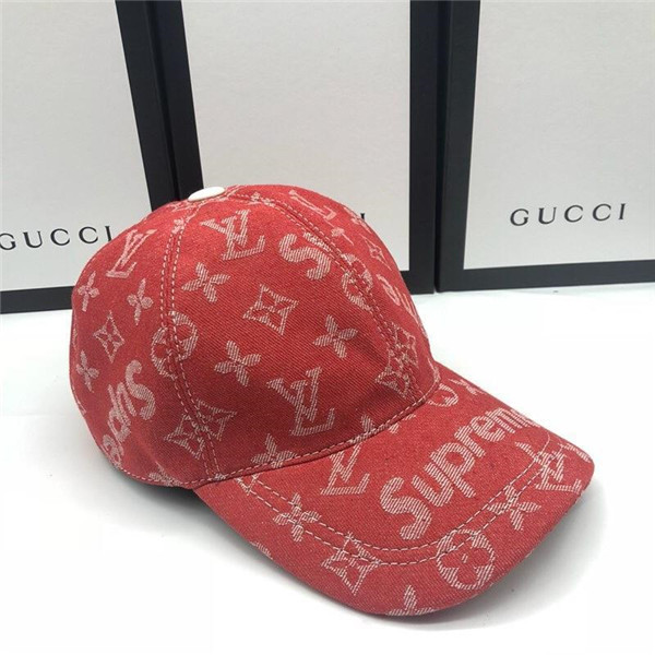Louis Vuitton Baseball Cap With Box Full Package Size For Couples 007