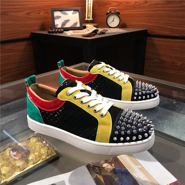 Chirstian Louboutin CL Low Rivet Casual Shoes 028