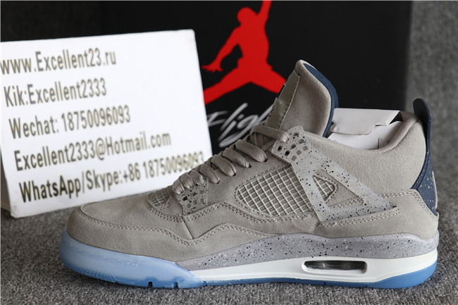 Authentic Air Jordan 4 Retro PE Georgetown