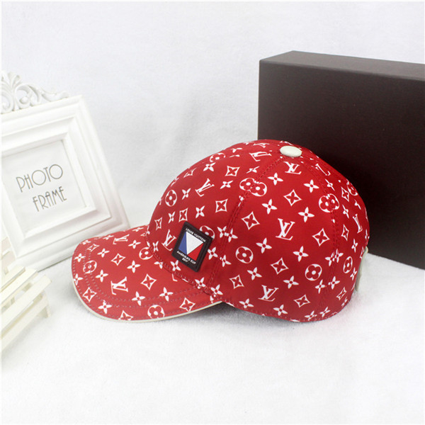 Louis Vuitton Baseball Cap With Box Full Package Size For Couples 022