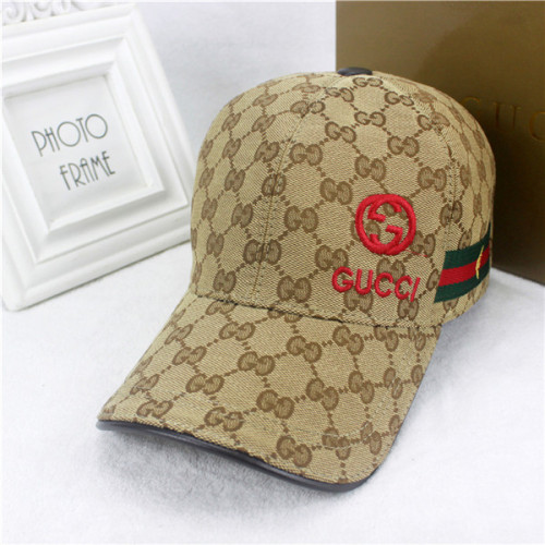 Gucci baseball cap with box full package size for couples 265