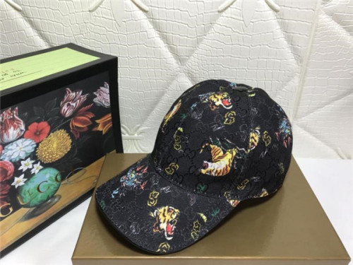 Gucci baseball cap with box full package size for couples 002