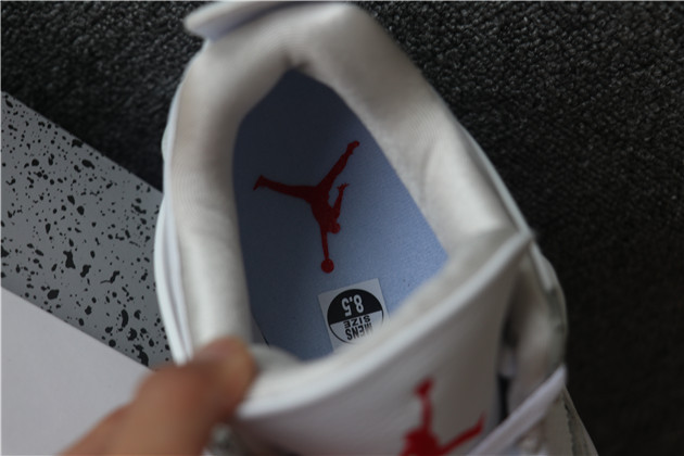 Nike Air Jordan 4  Retro Tech White
