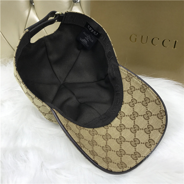 Gucci baseball cap with box full package size for couples 112