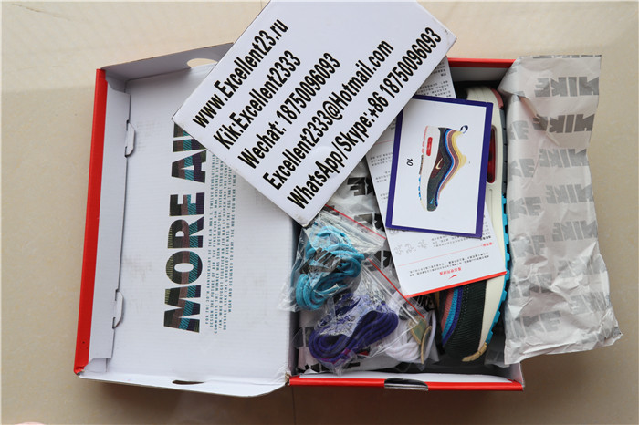 Authentic Nike Air Max 1/97 Sean Wotherspoon