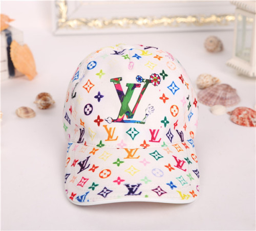 Louis Vuitton Baseball Cap With Box Full Package Size For Couples 039