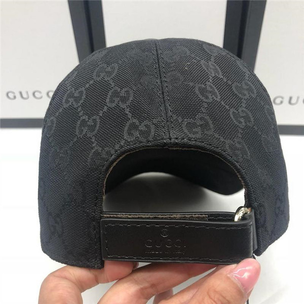 Gucci baseball cap with box full package size for couples 036