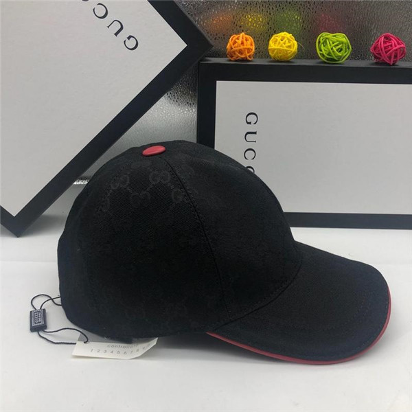 Gucci baseball cap with box full package size for couples 026