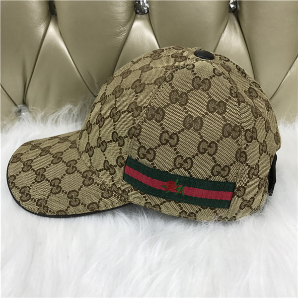 Gucci baseball cap with box full package size for couples 137