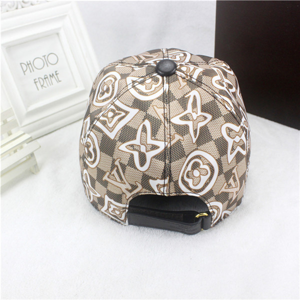 Louis Vuitton Baseball Cap With Box Full Package Size For Couples 025