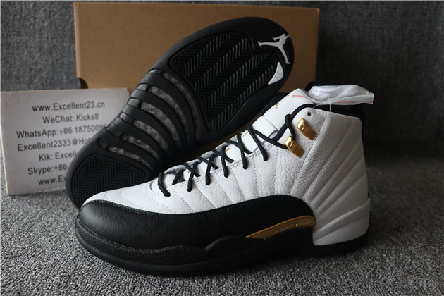 2021 Nike Air Jordan 12 Retro Black Gold